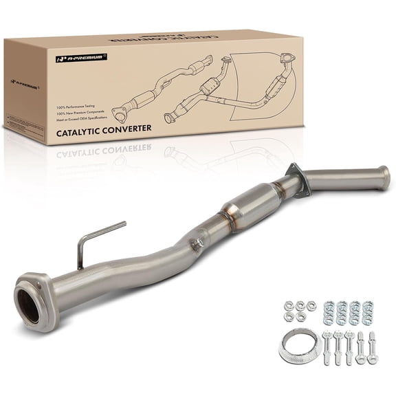 A-Premium Front Catalytic Converter Kit Direct-Fit Compatible with Chevrolet Trailblazer 2002-2005 & GMC Envoy & Buick Rainier & Saab 9-7x & Isuzu Ascender & Oldsmobile Bravada, 4.2L, EPA Compliant