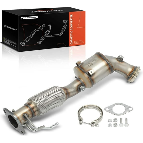 A-Premium Front Catalytic Converter Kit Direct-Fit Compatible with Ford Fusion & Lincoln MKZ, 2013 2014 2015 2016, 2.0L, EPA Compliant