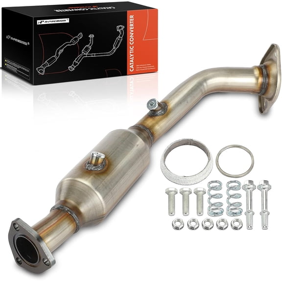 A-Premium Front Catalytic Converter Kit Direct-Fit Compatible with Honda CR-V CRV 2002 2003 2004 2005 2006, 2.4L, EPA Compliant