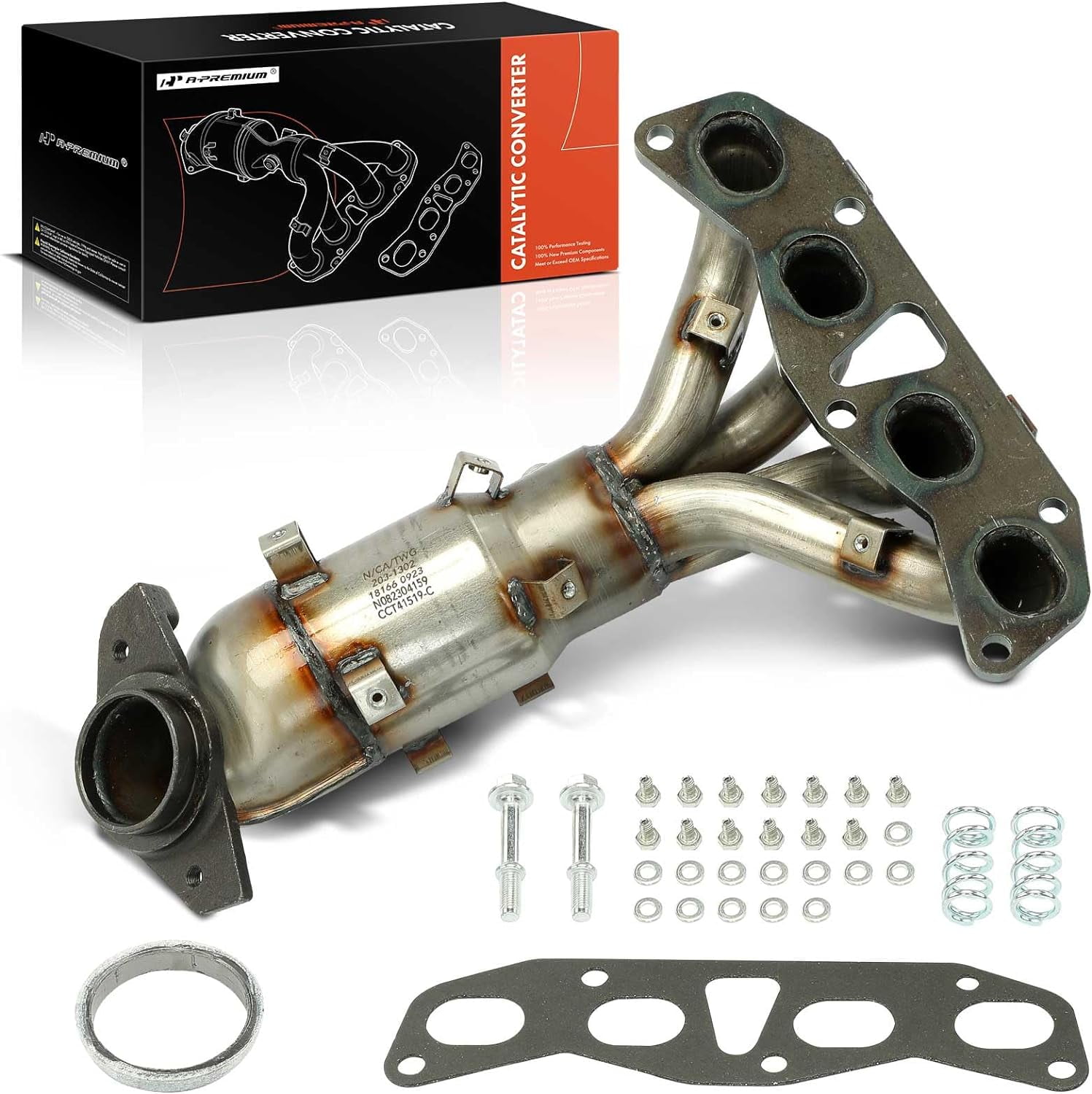 KAC Front & Rear Catalytic Converter For Altima 2002-2006 2.5L – Stainless Steel EPA Approved Replacement