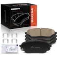 thumbnail image 1 of A-Premium Front Ceramic Disc Brake Pads Set Compatible with Hyundai Veracruz 2007-2012 3.8L, 4 Pcs, 1 of 8