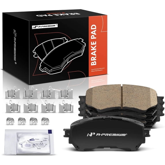 A-Premium Front Ceramic Disc Brake Pads Set Compatible with Mazda 6 2014-2021, 4 Pcs