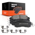 thumbnail image 1 of A-Premium Front Ceramic Disc Brake Pads Set Compatible with Select Nissan Models - Altima 2013-2020, LEAF 2014-2017, with Hardware, 4 Pcs, 1 of 9
