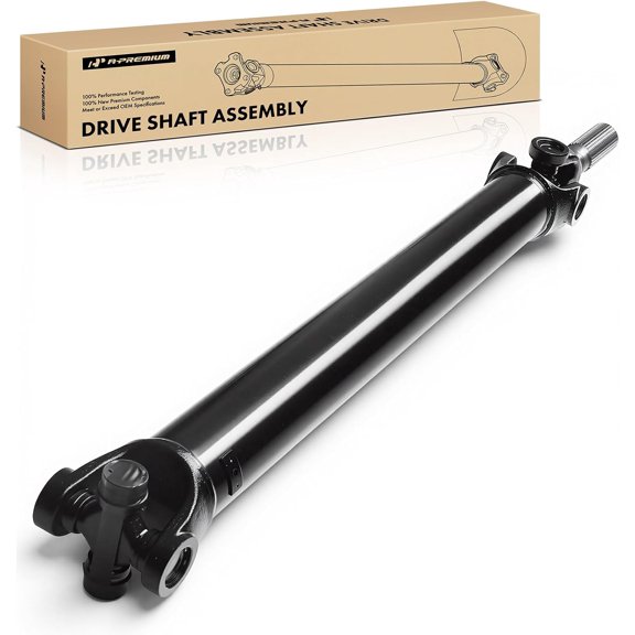 A-Premium Front Drive Shaft Driveshaft Assembly [4WD, w/Active Brake Control] Compatible with Chevy & GMC Vehicles - Sliverado/Sierra (Classic) 1500 2001-2007, Complete Prop Shaft
