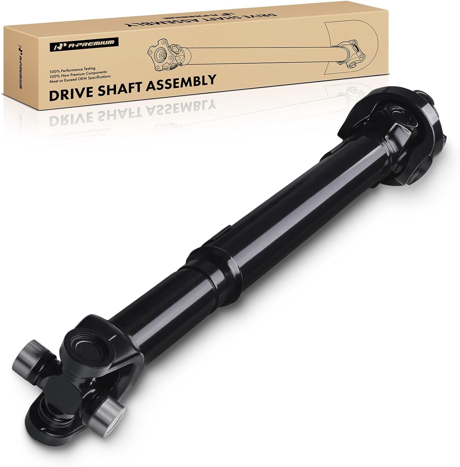 A-Premium Front Complete Drive Shaft Prop Shaft Driveshaft Assembly Compatible with Chevrolet Blazer K10 K20 Pickup & GMC Jimmy K15 K20 K1500 K2500 Pickup