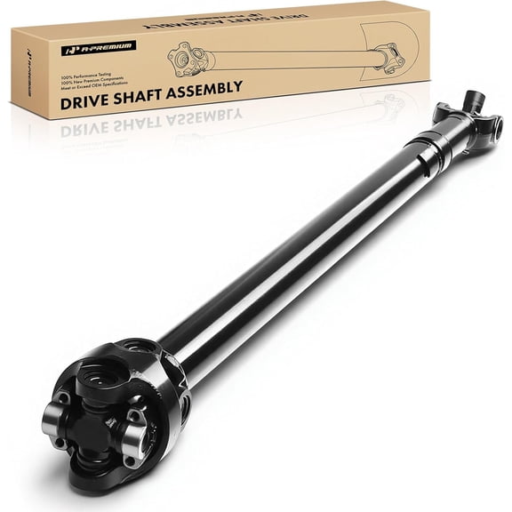 A-Premium Front Complete Drive Shaft Prop Shaft Driveshaft Assembly Compatible with Jeep TJ 1998-2002, Wrangler 1997-2002, L6 4.0L, 4WD Manual Transmission