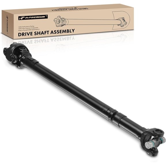 A-Premium Front Drive Shaft Driveshaft Assembly Compatible with Jeep Wrangler 2003-2006, TJ 2003-2006, 4WD, Complete Prop Shaft