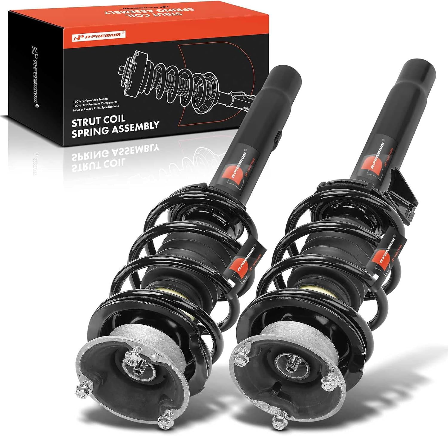 Stay Assembly Complete A-Premium Front Complete Strut and Coil Spring Assembly | Compatible ...
