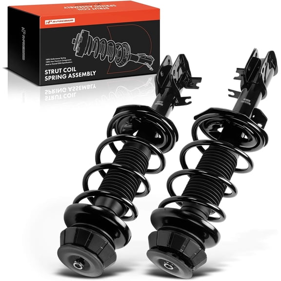 A-Premium Front Complete Strut and Coil Spring Assembly Compatible with Suzuki SX4 2008-2013, 2-PC Set