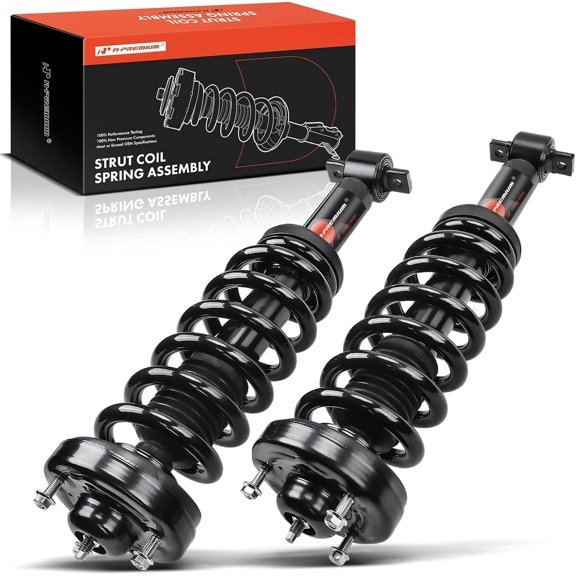 A-Premium Front Complete Struts Compatible with Ford F-150 [4WD] 2015 2016 2017 2018 2019 2020-2x Replacement Suspension Shock Absorber with Coil Spring Assembly