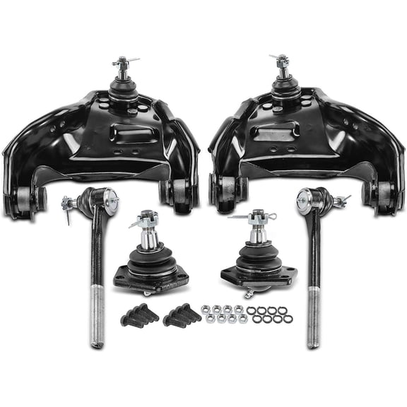 A-Premium Front Control Arm Ball Joint Tie Rod End Compatible with Chevrolet S10 1994-2004, Blazer 1995-2005, S10 Blazer & GMC Sonoma, Jimmy, S15 Jimmy & Isuzu Hombre & Oldsmobile Bravada, 6-PC Set