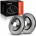 thumbnail image 1 of A-Premium Front Disc Brake Rotors Set Compatible with Jeep Grand Cherokee 2005-2010 Commander 2006-2010 3.0L 3.7L 4.7L 5.7L Front Left and Right 2-PC Set, 1 of 8