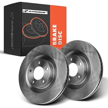 AM Autoparts Front Brake Rotor Set For 2007-2014 Ford Edge & 2007-2015 Lincoln MKX – Pair, Vented