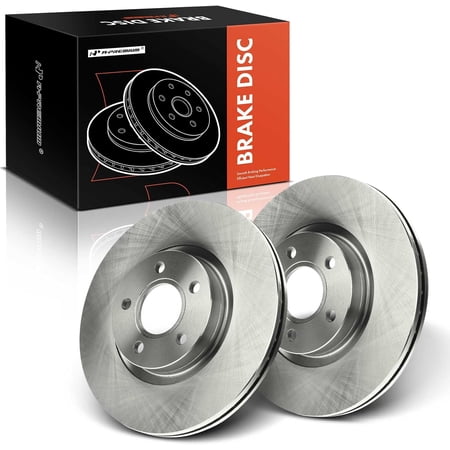 A-Premium 11.81 inch (300mm) Front Vented Disc Brake Rotors Compatible with Select Ford and Volvo Models - Escape 2013-2019, C-Max 2013-2017, C30 2007-2013, C70 2006-2012, S40 2004-2011 V50, 2-PC Set
