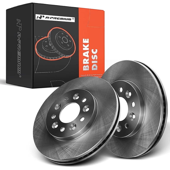 A-Premium Front Disc Brake Rotors Set Compatible with Ford Freestar Mercury Monterey 2004-2007 Front Left and Right 2-PC Set
