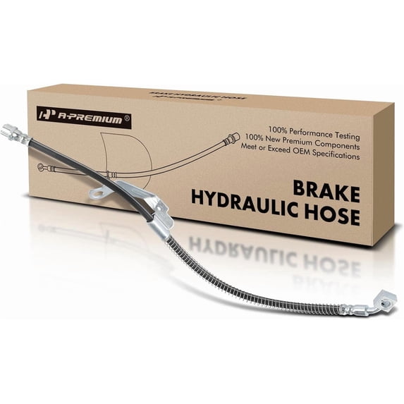 A-Premium Front Driver Brake Hydraulic Hose Compatible with Select Buick and Saab Models - LaCrosse 2010-2016, Allure 2010-2010, Regal 2014-2017, 9-5 2010-2011