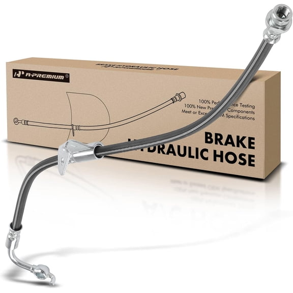 A-Premium Front Driver Brake Hydraulic Hose Compatible with Select Hyundai and Genesis Models - Genesis 2015-2016, G80 2017-2020 - Replace# 58731B1100