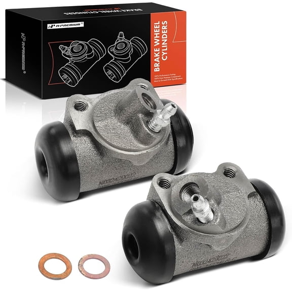 A-Premium Front Driver and Passenger Drum Brake Wheel Cylinder Compatible with Select Chevrolet & GMC Models - C10 Pickup,C20 Pickup, C30 Pickup, G20 Van, G30 Van, P20 Van, C15/C1500 Pickup, 2-PC Set