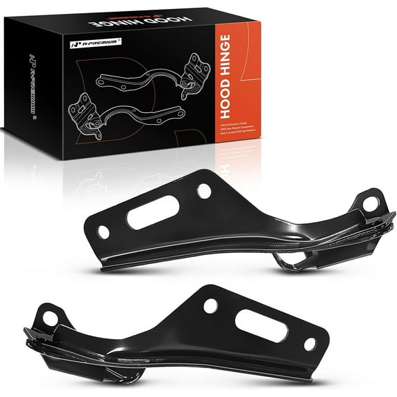 A-Premium Front Driver and Passenger Hood Hinges Compatible with Acura TL 2005 2006 2007 2008 Sedan, Front Left and Right Side, 2-PC Set, Replace# 60170SEPA00ZZ, 60120SEPA00ZZ