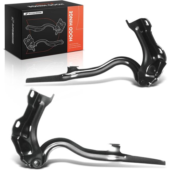 A-Premium Set of 2 Front Driver and Passenger Hood Hinges | Compatible with Chevrolet Chevy Impala 2014-2020, Front Left and Right Side Hood Hinges