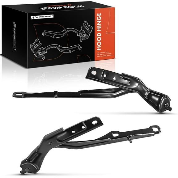 A-Premium Front Driver and Passenger Hood Hinges Compatible with Dodge Charger 2011-2022 & Chrysler 300 2011-2022, Front Left and Right Side, 2-PC Set, Replace# 55113551AF, 55113550AF