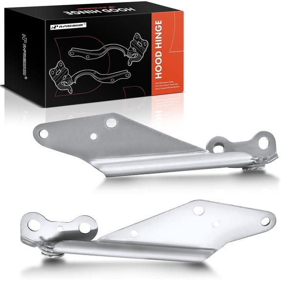 A-Premium Driver and Passenger Hood Hinges Compatible with Ford Edge 2007-2014, Flex 2009-2019 & Lincoln MKX 2007-2015, Set of 2 Front Left and Right Side Hood Hinges, Replace# 7T4Z16796A, 7T4Z16797A
