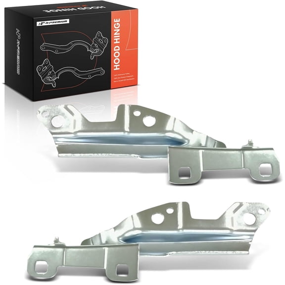 A-Premium Set of 2 Front Driver and Passenger Hood Hinges | Compatible with Ford Mustang 1994-2004, Front Left and Right Side Hood Hinges