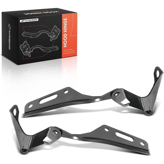 A-Premium Set of 2 Front Driver and Passenger Hood Hinges | Compatible with Honda Accord 2003-2007 & Acura TL 2004, Front Left and Right Side Hood Hinges