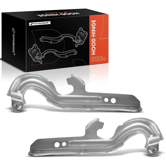 A-Premium Front Driver and Passenger Hood Hinges Compatible with Jeep Grand Cherokee 2011-2021, Grand Cherokee WL 2022 & Dodge Durango 2011-2023, Front Left and Right Side, 2-PC Set