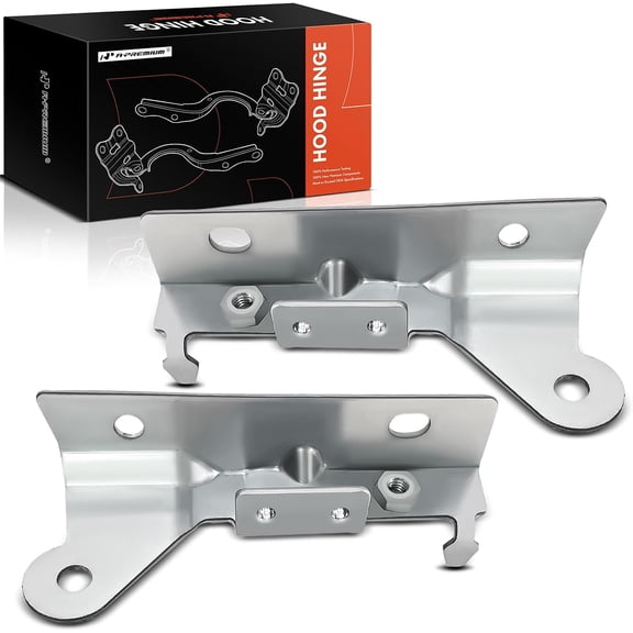 A-Premium Front Driver and Passenger Hood Hinges Compatible with Jeep Grand Cherokee 2011-2022 & Dodge Durango 2011-2023, Front Left and Right Side, 2-PC Set