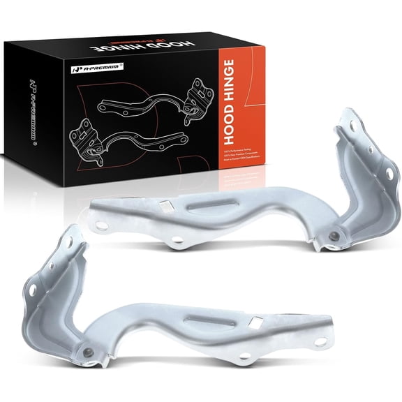 A-Premium Front Driver and Passenger Hood Hinges Compatible with Mitsubishi Eclipse Cross 2018 2019 2020 2022 2023 Sport Utility, Front Left and Right Side, 2-PC Set