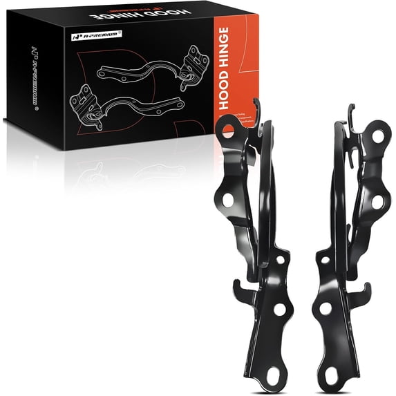 A-Premium Front Driver and Passenger Hood Hinges Compatible with Scion tC 2005-2010, Front Left and Right Side, 2-PC Set, Replace# 5342021070, 5341021070