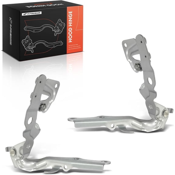 A-Premium Set of 2 Front Driver and Passenger Hood Hinges | Compatible with Toyota Camry 2007 2008 2009 2010 2011, Front Left and Right Side Hood Hinges