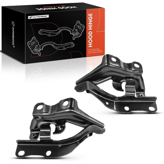 A-Premium Driver and Passenger Hood Hinges Compatible with Toyota Camry 2015 2016 2017, Set of 2 Front Left and Right Side Hood Hinges, Replace# 5341006320, 5342006320