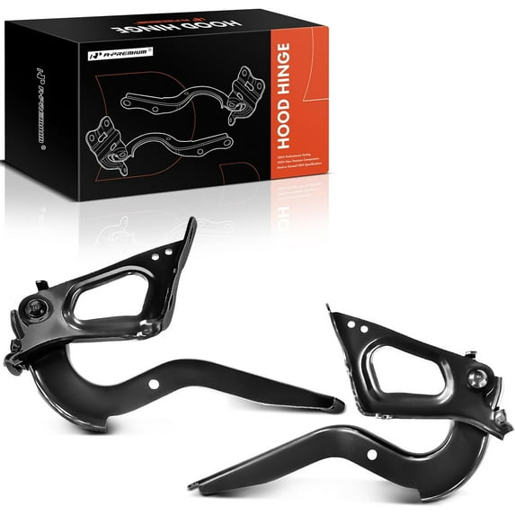 A-Premium Front Driver and Passenger Hood Hinges Compatible with Toyota RAV4 2019-2023, RAV4 Prime 2021-2023, Front Left and Right Side, 2-PC Set, Replace# 5342042140, 5341042140