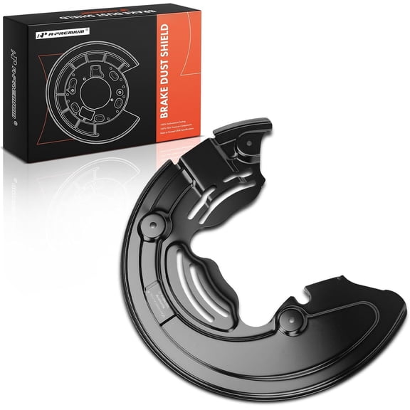 A-Premium Front Driver Side Brake Dust Shield Compatible with Ford and Lincoln Models - F-150 F150 2010-2020, Expedition 2007-2021, Navigator 2007-2023