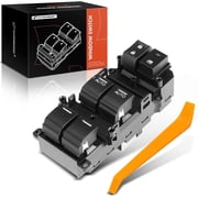 A-Premium Front Driver Side Master Power Window Switch Compatible with Honda Accord 2008 2019 2010 2011 2012, Sedan, Replace# 35750TA0A21, 35750TA0A22