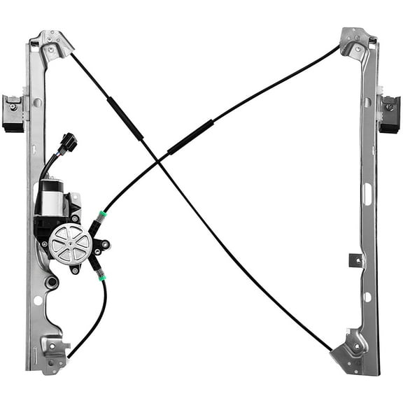 A-Premium Front Driver Side Power Window Regulator w/Motor Replacement for Chevrolet Silverado Tahoe GMC Yukon XL Sierra Escalade Pickup Truck SUV 2000-2006