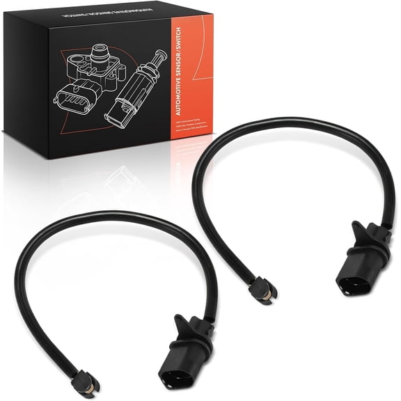 A-Premium Front Driver and Passenger Brake Pad Wear Sensor Compatible with Porsche Macan 2021 2022 2023 2024, 2-PC Set