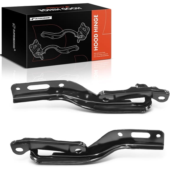 A-Premium Front Driver and Passenger Hood Hinges Compatible with Honda Civic 2006-2011, Front Left and Right Side, 2-PC Set