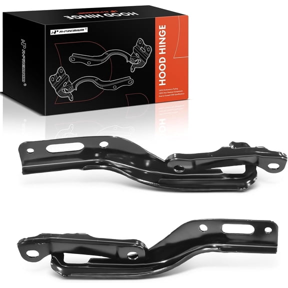 A-Premium Front Driver and Passenger Hood Hinges Compatible with Honda Civic 2006-2011, Front Left and Right Side, 2-PC Set