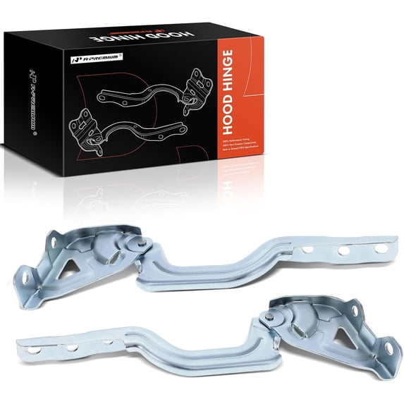 A-Premium Front Driver and Passenger Hood Hinges Compatible with Kia Seltos 2021 2022 2023, Front Left and Right Side, 2-PC Set