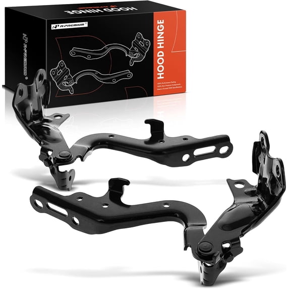 A-Premium Front Driver and Passenger Hood Hinges Compatible with Lexus IS250, I350, 2006-2015, Front Left and Right Side, 2-PC Set