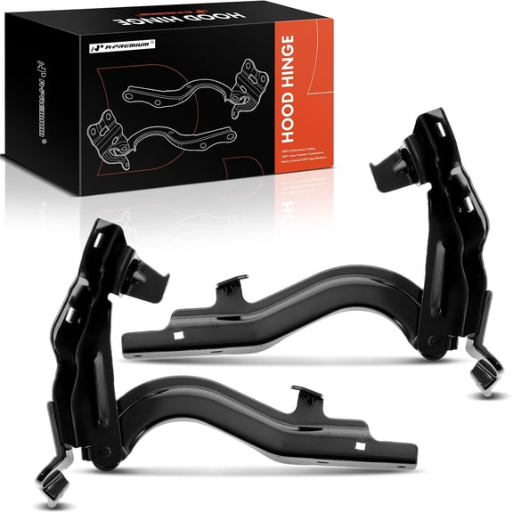 A-Premium Driver and Passenger Hood Hinges Compatible with Nissan Maxima 2016-2023 Sedan, Set of 2 Front Left and Right Side Hood Hinges