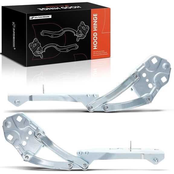 A-Premium Driver and Passenger Hood Hinges Compatible with Volvo XC40 2019-2023, C40 2022-2023, Set of 2 Front Left and Right Side Hood Hinges