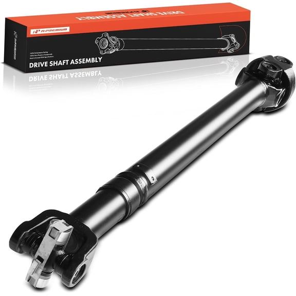 A-Premium Front Driveshaft Assembly Compatible with Jeep Cherokee 1987-2001 Comanche 1987-1992 Wagoneer 1987-1990 4WD Automatic Transmission