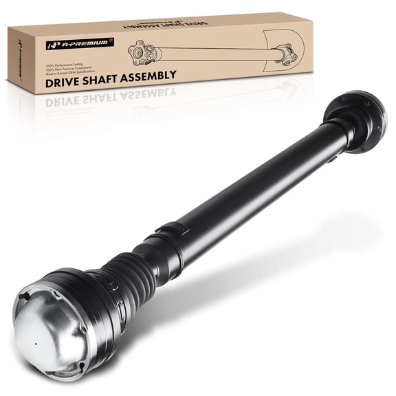 A-Premium Front Drive Shaft Driveshaft Assembly Compatible with Jeep Grand Cherokee 2007 2008 2009 3.0L, [AWD, 5 Speed Auto W5J400 Trans, Quadra-Trac II Full Time Active 4WD], Replace# 52853464AB