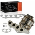 thumbnail image 1 of A-Premium Front Exhaust Manifold Catalytic Converter Kit Direct-Fit Compatible with Mitsubishi Eclipse 2006-2012, 2.4L, EPA Compliant, Replace# 1555A084, 1555A085, 1 of 9