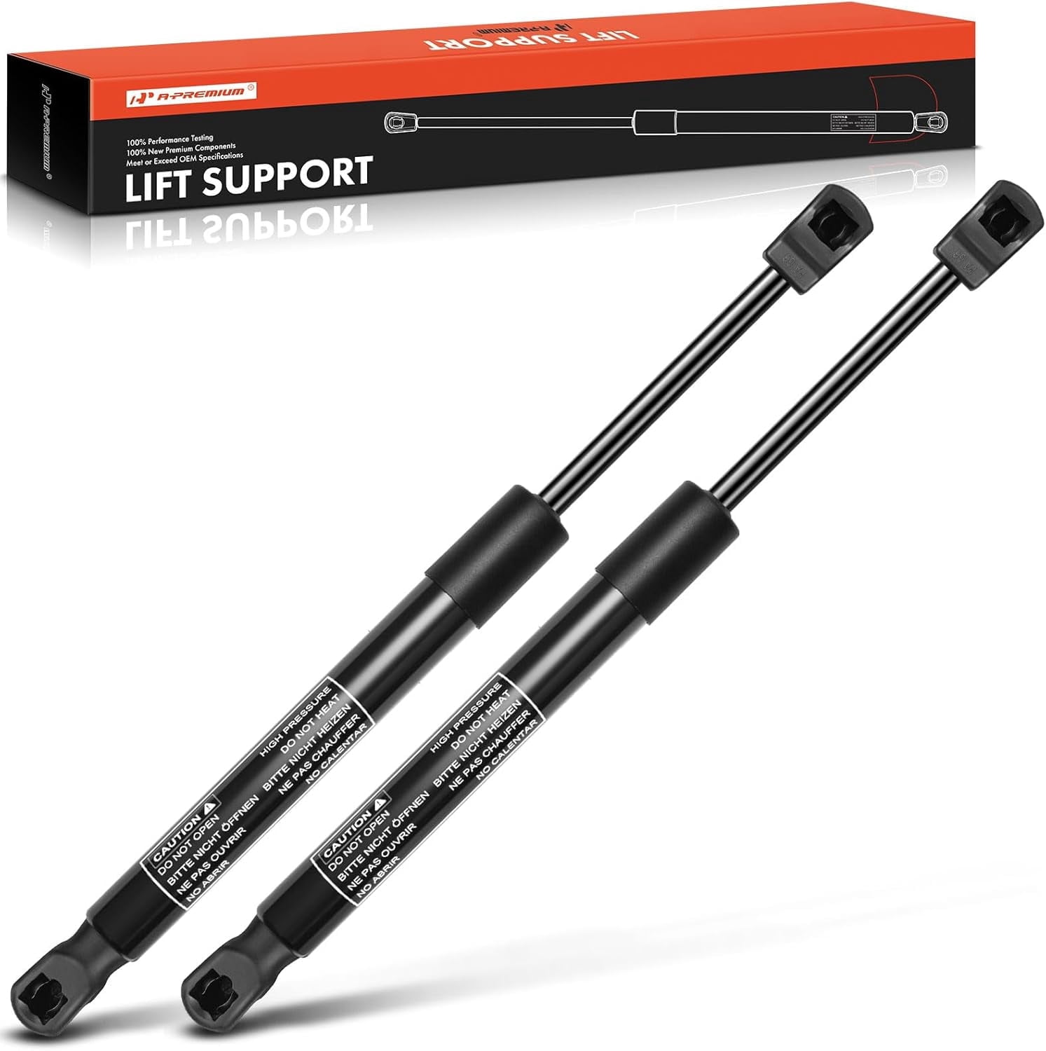 A-Premium Front Hood Bonnet Lift Support Spring Struts Compatible with Infiniti I30 2000-2004 3.0L 3.5L Set of 2