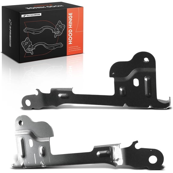 A-Premium Set of 2 Front Driver and Passenger Hood Hinges | Compatible with 2007-2014 Chevy Chevrolet Chevy Silverado 1500 2500 3500 & GMC Sierra 1500 2500 3500